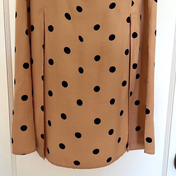 Mango Polka Dot Midi Skirt | US Size XS - Picture 6 of 8